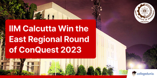 IIM Calcutta Wins the East Regional Round of ConQuest 2023 Conducted at Loreto College
